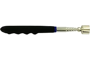TIVOLY - Asta magnetica telescopico L78 cm - Strumento di raccolta delle parti metalliche pesanti in accesso difficile - Magnete potente - Impugnatura ergonomica - Peso massimo supportato 2 kg