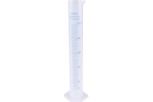 Gatuida Messzylinder 250Ml Messzylinder Kunststoff Aufgedruckte Geprägte Graduierung Einfache Metrische Skala Polypropylen