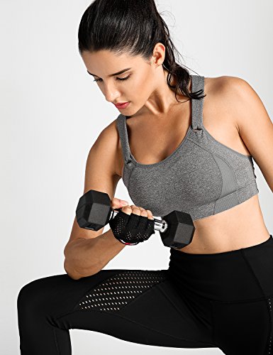 SYROKAN Damen Ultimate Run Sport BH – Ringerrücken,Mit Einlagen,Ohne Bügel TOP - 3