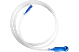 NIYATA Bremsflüssigkeitsschlauch, Transparent, 1.2M, 4MM Innendurchmesser, 8MM Außendurchmesser, Ölbeständig, 1 Pc