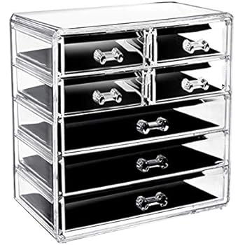 Buygoo 24 16 28cm Large Acrylic Makeup Organizer 5 Layer 7