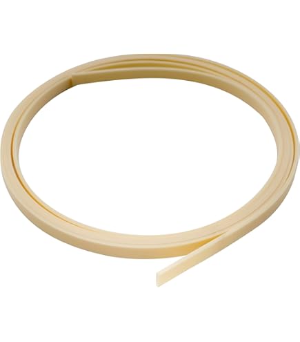 Musiclily Kunststof Gitaar Binding 1650x7x1,5mm, Ivoor