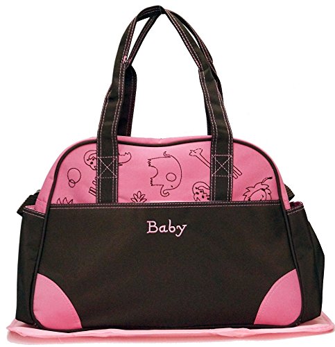 TINNY TOTS Baby Diaper Bag / Nappy Changing Bag /Multi-Purpose Mother Shoulder Nursery Travel Messenger Bag (PINK) RS.662 (56.00% Off) - Amazon