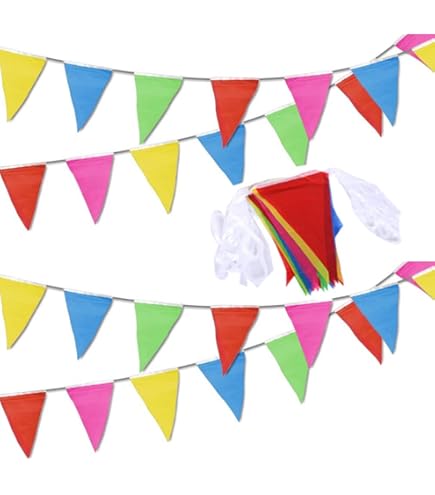 thumbnail image 2 of Hello Summer Banner Glitter Beach Patterns Colorful Pool Party Bunting Garland Rainbow Sign Birthday Decorations Supplies Indoor Outdoor Mantle Firep 2 of 9