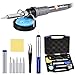 Price comparison product image Soldering Iron Kit, VicTsing 60W 220V Adjustable Temperature Welding Soldering Iron  with Carry Case, Cleaning Sponge, 5pcs Different Soldering Tips, Desoldering Pump, Stand, Anti-static Tweezers and Solder Wire for Variously Repaired Usage