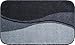 Produktbild Linea Due Badematte 100% Polyacryl, Ultra Soft und saugfähig, Badteppich Rutschfest, ÖKO-TEX-Zertifiziert, 5 Jahre Garantie, Flash, Badteppiche 80x140 cm, anthrazit