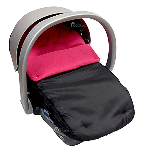 Car Seat Footmuff / Cosy Toes Compatible with Mamas and Papas Dark Pink