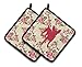 Produktbild Caroline 's Treasures Chihuahua Shabby Chic Gelb Rosen Paar Topflappen bb1108-rs-yw-pthd, 7.5hx7.5 W, multicolor