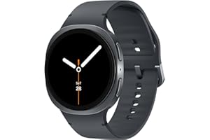 Samsung Galaxy Watch8 Smartwatch mit Galaxy AI, Fitness-Uhr und Fitness-Tracker, Sport Band, Wellness- und Schlaf-Coaching, 40 mm, Bluetooth, Graphite, 3 Jahre Herstellergarantie