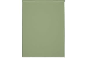 Gardinia Comfort Move Tenda a Rullo, Fissaggio a Incastro, con Colla o Viti, Opaco, Tessuto, Verde, 45 x 150 cm