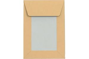 Lempac Manila Board Back Envelopes with Heavy-Duty 600gsm Protection 250 Pack - Recyclable Kraft Paper Mailers with Peel & Seal Closure - Professional Document & Photo Shipping Envelopes- C6