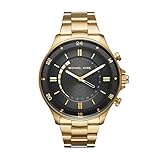 Michael Kors Herren Analog Quarz Uhr mit Edelstahl Armband MKT4014