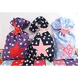 Adventskalender - 24 Stoffsäckchen Stoffbeutel zum Befüllen