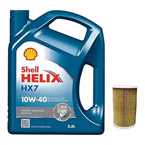 Pitstop - Oil change Kit - Shell HX7 Engine Oil + Filter - Hyundai Grand i10 (Diesel)