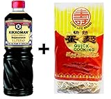 fideos de soja engordan Ingredientes de los fideos: harina de trigo, agua, huevos, sal.