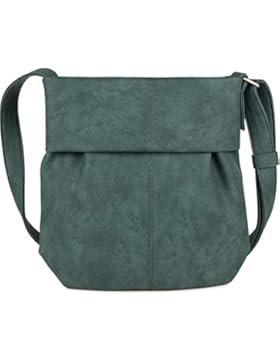 zwei Mademoiselle M10 Shopper Umhängetasche 31 cm, petrol
