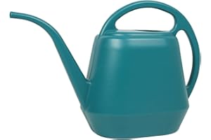 MISNODE 4L Arrosoir en Plastique pour Plantes D'intérieur, Arrosoir de Jardin pour Plante D'extérieur Maison Fleur, Moderne(Vert)