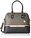 Produktbild L.CREDI Damen Angelique Schultertasche, Grau (Grau/Combi), 13,5x26x33,5 cm