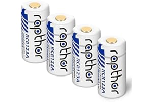 Rapthor Arlo Akkus Wiederaufladbar 750mAh High Capacity 3.7V Wiederaufladbarer Akku für Arlo Wireless Security Camera VMC3030/VMK3200/VMS3330/3430/3530,Smart Sensors Alarm System (750-4Pack)