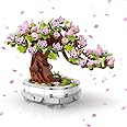 Tree Building Blocks Building Kit - 462PCS Sakura Bonsai Model, Cherry Blossom Flowers Bouquet, DIY Construction Building Toy for 6+(Compatible with Lego Set)