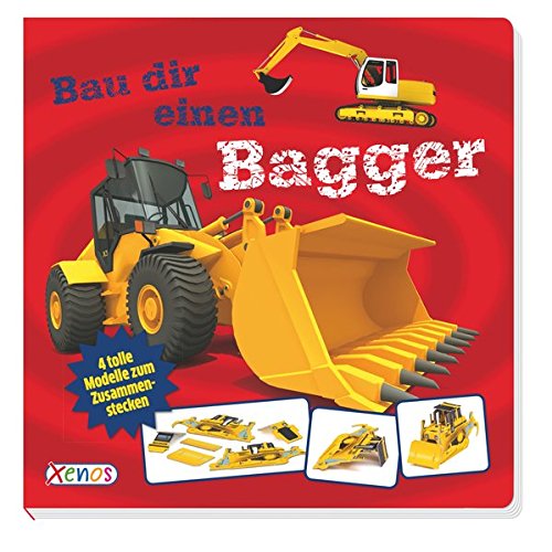 Bau dir einen Bagger: 4 tolle Modelle zum Zusammenstecken