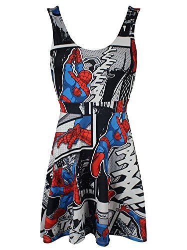 Preisvergleich Produktbild Spiderman Kleid -M- Comic