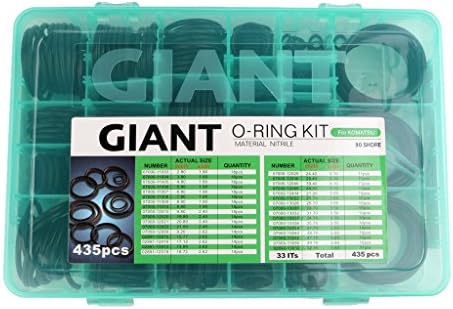 Master O-Ring Seal Kit, 435 Seals for Hitachi Giant Heavy Equipment …