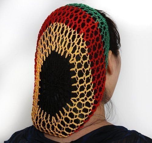THICK HAIR NETS ELASTICATED SNOOD 1940s STYLE (MULTI-COLOURED)