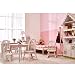 Fantasy Fields by Teamson Crackled Rose Childrens Rocking Chair Wooden Rocker Seat W-5686G