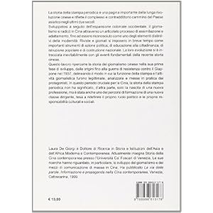 La rivoluzione d'inchiostro. Lineamenti di storia del giornalismo cinese 1815-1937