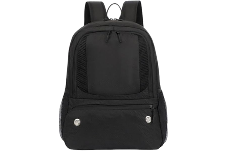 Football Backpack, Volleyball Backpack, 12.6x8.27x15.75 Inches Ergonomic Waterproof Design with Breathable Anti Odor Material, Sports Training Bag for Gym, Workouts, Practice