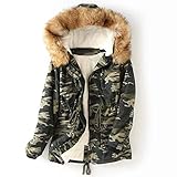 Frauen Elegant Denim Jacke Kurz Herbst Winter Warm Strickjacke mit Pelzkragen Mode Jeans Locker Sweatshirt Mantel Pullover Outwear Overout Pulli Bluse Tops Jacke Damen Winter warme Strickjacke Mantel Frauen Damen Langarm Open Front Jacke