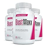 BustMaxx: The World’s Top Rated Bust and Breast Enhancement Pills - Natural Breast Enlargement and Female Augmentation Supplement Designed to Increase Breast and Bust Size, 60 Capsules (3 Bottles)