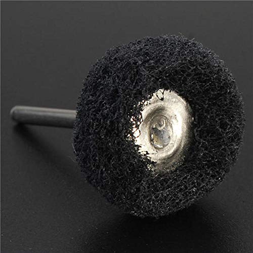Polishers Buffers Abrasive 3mm Shank Scouring Pad Grinding Head Fits For Dremel COD