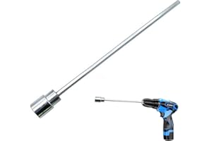 JOYIAL Caravan Crank for Cordless Screwdriver, Length 30 cm, Caravan Cordless Screwdriver Attachment Extension Crank for Crank Supports, Caravans, Caravans, Motorhomes, Trolley Jack Stand