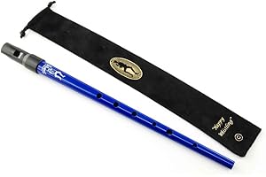 Clarke Sweetone Tinwhistle - Key of 'C' with Cloth Pouch (Blue)
