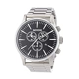 Nixon Herrenuhr Chronograph Quarz mit Edelstahlarmband – A386000-00