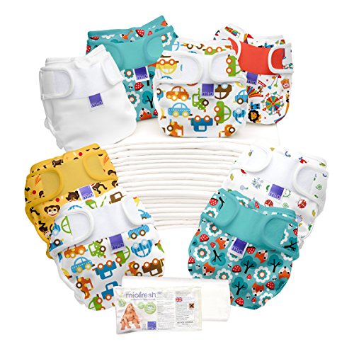Bambino Mio Miosoft Two Piece Reusable Nappy Birth to Potty Pack (Boy)