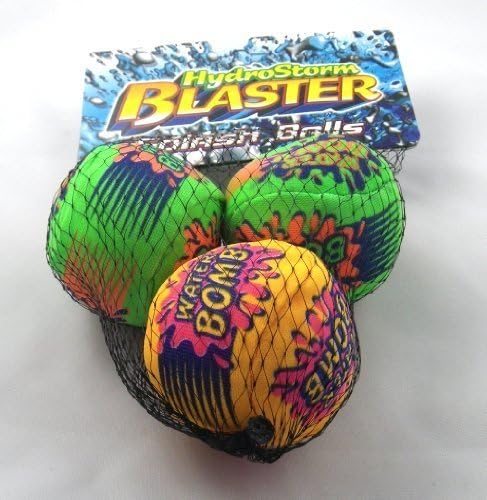 Splash Balls/Water Bombs - Set of 3 by HydroStorm Blaster