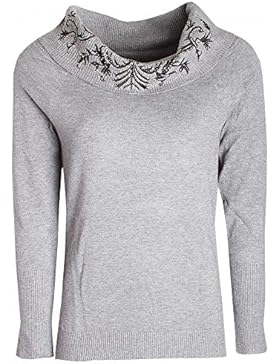 Passioni Cowl Collar Long Sleeve Knitted Jumper