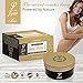 Stretch Marks Cream with Organic Beeswax, Olive Oil And Essential Oils 200ml - Best Body Moisturiser For The Correction & Prevention of Stretch marks & Scars - Firming and Rebuilding Skin's Collagen and Elastin. Can Be Used With Massager, Body Wraps, Pants and Derma / Skin Roller.