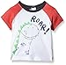 Pumpkin Patch Baby-Boys Roar Tee Plain T-Shirt, Off-White (Milk), 6-9 Months (Manufacturer Size:6-12M))
