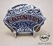 Produktbild napolo western Buckle belt cowboy gurtelschnallen New Country-Musik stolz rot Silber blau weiß I love country