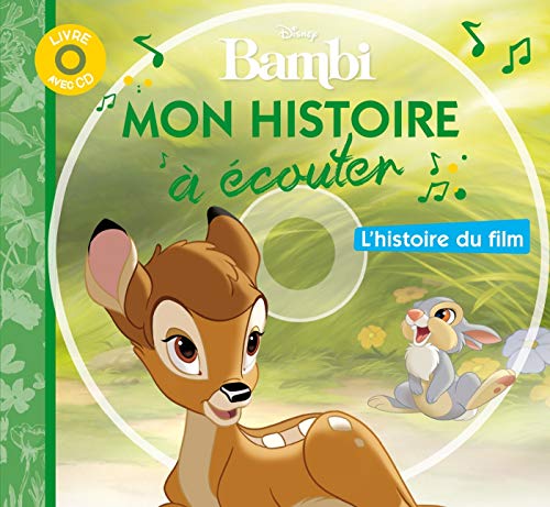 BAMBI - Mon Histoire à Écouter - L'histoire du film - Livre CD - Disney