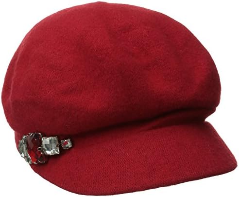 Company Women's Wool Cabby with Faux Jewel Trim
