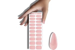 ‎BOTÉ BOTɮ Dermatest "very good" UV curing nail foils, all-in-1 UV gel strips, adhesive UV nail foils, self-adhesive, set of 20 UV gel strips, UV nail foil, self-adhesive, UV gel foils, pack of 20