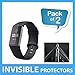 Price comparison product image Ace Case Fitbit Charge 3 Screen Protector INVISIBLE Front Shield (PACK OF 2) Military Grade Protection Exclusive to