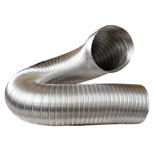 Abluftschlauch, Alu Flex Rohr, Aluminium flexibell Ø 150 mm, 3 m z.B. für Klimaanlagen, Wäschetrockner, Abzugshaube