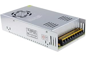 ALITOVE 5V 60A Schaltnetzteil LED Trafo 230V auf 5V 300W Netzteil Transformator Stromversorgung für WS2811 2801 WS2812B WS2813 APA102 LED Streifen