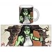 Produktbild sémic – smug096 – Tasse mit dem Bild von she-hulk Alias Jennifer Walters – Heroin des Universums Marvel – Weiß